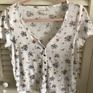 Never worn American eagle cropped top